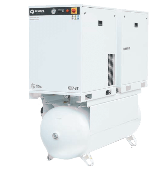 Спиральный компрессор REMEZA КС7-10-500ТМ (10 бар)