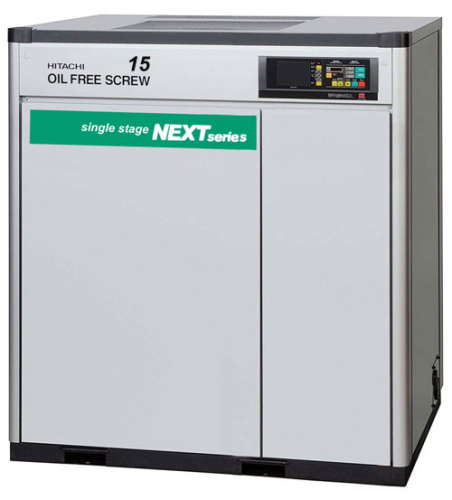 Безмасляный компрессор HITACHI DSP-15A5N2 (7 бар)