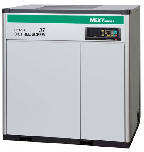 Безмасляный компрессор HITACHI DSP-37VATN2 (8,8 бара)